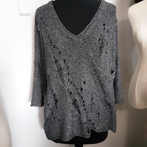 Larok luxe metallic oversized - metallic,